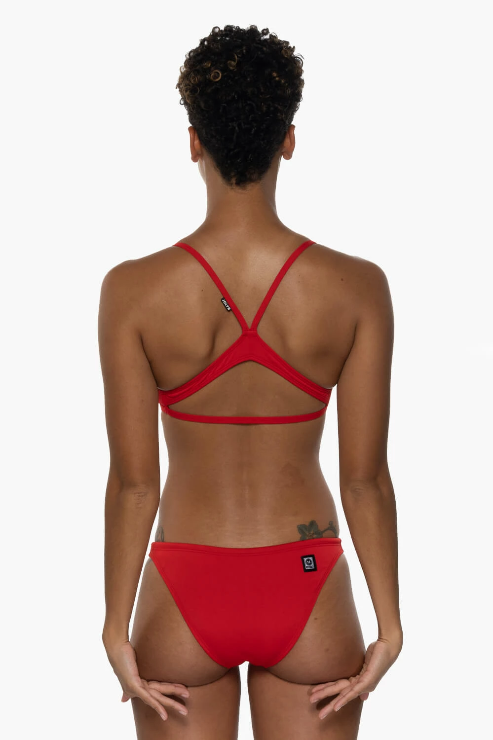 Jenna Bikini Bottom - Red 5 Jenna Bikini Bottom - Red - Image 3