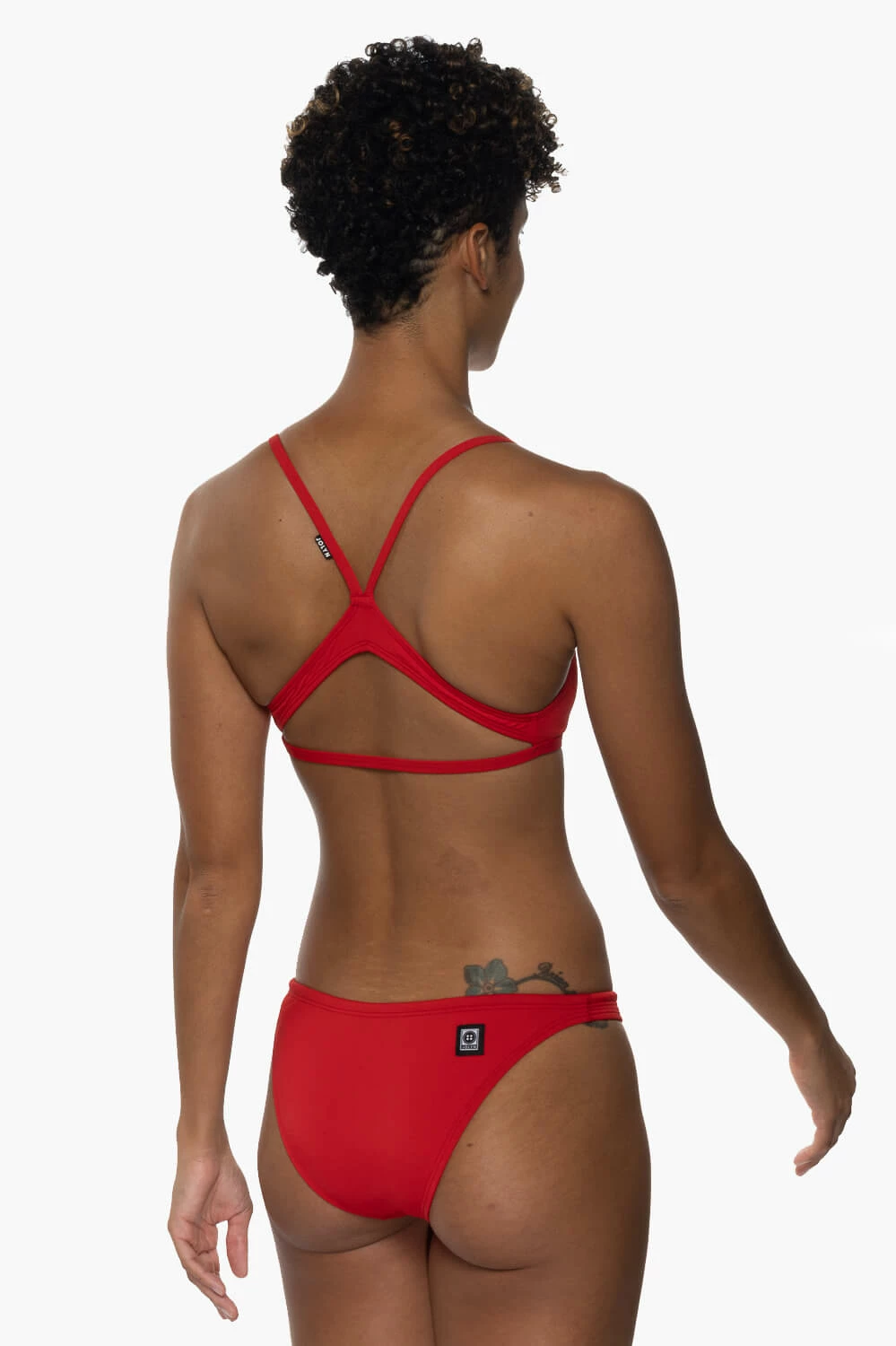 Jenna Bikini Bottom - Red 4 Jenna Bikini Bottom - Red - Image 2