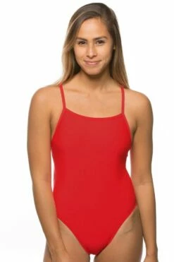 Chevy Swim Onesie - Red