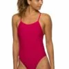 Chevy Swim Onesie - Dragon Fruit