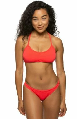 Europe Bikini Bottom - Strawberry