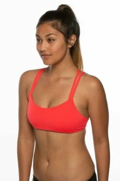 Fendrick Bikini Top - Mango 28 Fendrick Bikini Top - Mango -JOLYN Sales FENDRICK STRAW S 042618