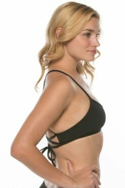 Grayson Bikini Top - Black -JOLYN Sales GRAYSON BLK S