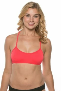Grayson Bikini Top - Papaya -JOLYN Sales GRAYSON STRAW F