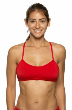 Heidi Bikini Top - Red 22 Heidi Bikini Top - Red -JOLYN Sales HEIDI RED F 062619