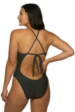 Jackson 4 Swim Onesie - Asphalt