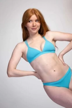 Shara Bikini Top - Hawaii Blue