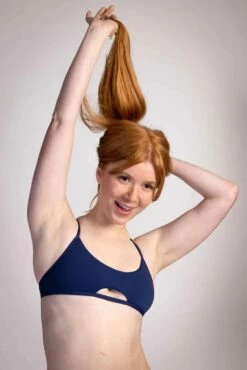 Nikki Bikini Top - Navy