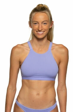 Kaylee Bikini Top - Lavender -JOLYN Sales Kaylee Solids Top Front Lavendar LAV 031620
