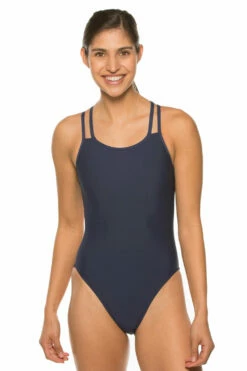 Murray Swim Onesie - Black -JOLYN Sales MURRAY NAVY F