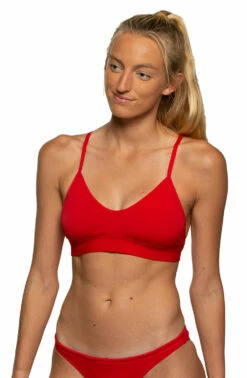 Mara Bikini Top - Red