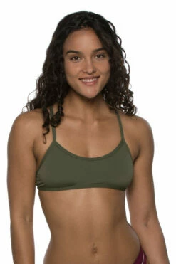 Ryan Bikini Top - Army