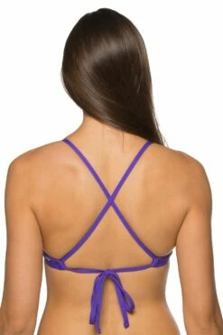 Ryan Bikini Top - Blueberry -JOLYN Sales RYAN PURP B