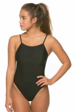 Fina Approved Tiger Swim Onesie - Black