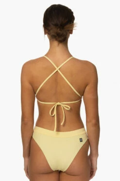 Alanna Bikini Bottom - Pismo -JOLYN Sales Surf Bottoms Alanna Solid Pismo Back1 MiaClark 011623