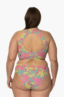 Camila Bikini Bottom - Treasure Island -JOLYN Sales Surf Bottoms Camila Print TreasureIsland Back AdrianaK 011923