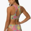 Camila Bikini Bottom - Treasure Island -JOLYN Sales Surf Bottoms Camila Print TreasureIsland SideBack MiaClark 011623