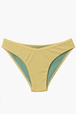 Camila Bikini Bottom - Pismo -JOLYN Sales Surf Bottoms Camila Solid Pismo Flatlay Front Jocelyn 010437