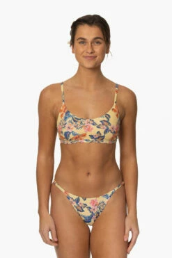 Darya Bikini Bottom - Catalina Island 8 Darya Bikini Bottom - Catalina Island -JOLYN Sales Surf Bottoms Darya Solid CatalinaIsland Front MiaClark 011623