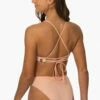 Leandra Bikini Bottom - Coronado -JOLYN Sales Surf Bottoms Leandra Solid Coronado SideBack MiaClark 011623