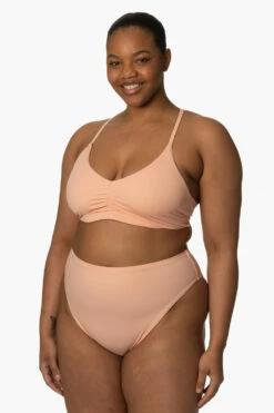 Leandra Bikini Bottom - Coronado 15 Leandra Bikini Bottom - Coronado -JOLYN Sales Surf Bottoms Leandra Solid Coronado SideFront Zarria 010423