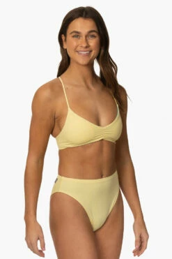 Leandra Bikini Bottom - Pismo 12 Leandra Bikini Bottom - Pismo -JOLYN Sales Surf Bottoms Leandra Solid Pismo SideFront MiaClark 011623