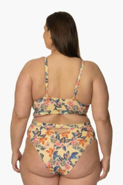 Nora Bikini Bottom - Catalina Island -JOLYN Sales Surf Bottoms Nora Print CatalinaIsland Back AdrianaK 011923