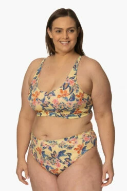 Nora Bikini Bottom - Catalina Island -JOLYN Sales Surf Bottoms Nora Print CatalinaIsland FrontSide AdrianaK 011923