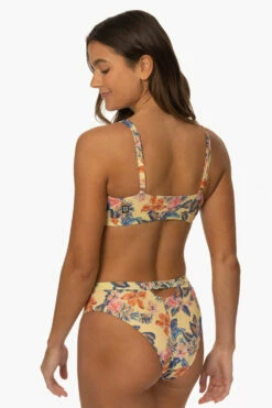 Nora Bikini Bottom - Catalina Island -JOLYN Sales Surf Bottoms Nora Print CatalinaIsland SideBack MiaClark 011623