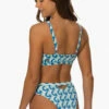 Nora Bikini Bottom - Dana Point -JOLYN Sales Surf Bottoms Nora Print DanaPoint SideBack MiaClark 011623