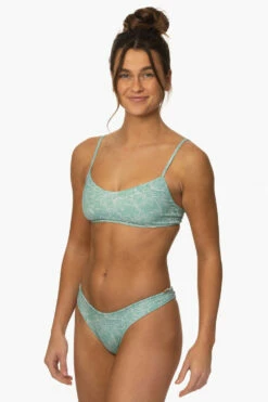 Summer Bikini Bottom - Del Mar -JOLYN Sales Surf Bottoms Summer Print DelMar SideFront MiaClark 011623