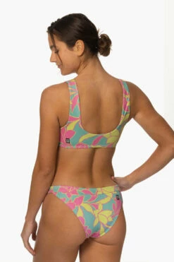 Valentina Bikini Bottom - Treasure Island -JOLYN Sales Surf Bottoms Valentina Prints TreasureIsland BackSide MiaClark 011623