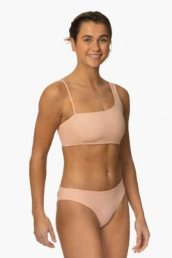 Valle Bikini Bottom - Coronado -JOLYN Sales Surf Bottoms Valle Solid Coronado FrontSide MiaClark 011623