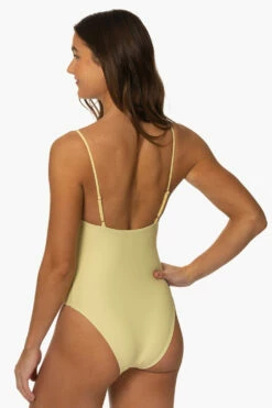 Juana Surf One Piece - Pismo 13 Juana Surf One Piece - Pismo -JOLYN Sales Surf Onesies Juana Solid Pismo SideBack MiaClark 011623