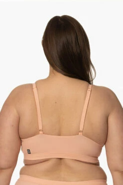 Amelia Bikini Top - Coronado -JOLYN Sales Surf Tops Amelia Solid Coronado Back AdrianaK 011923