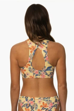 Gwen Bikini Top - Catalina Island -JOLYN Sales Surf Tops Gwen Print CatalinaIsland Back Jocelyn 0010423