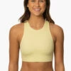 Gwen Bikini Top - Pismo 1 Gwen Bikini Top - Pismo -JOLYN Sales Surf Tops Gwen Solid Pismo Front MiaClark 011623