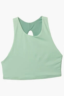 Gwen Bikini Top - Segundo -JOLYN Sales Surf Tops Gwen Solid Segundo Flatlay Front Jocelyn 010423