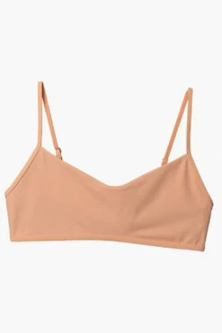 Hikari Bikini Top - Coronado -JOLYN Sales Surf Tops Hikari Solid Coronado Flatlay Front Jocelyn 010423