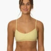 Hikari Bikini Top - Pismo -JOLYN Sales Surf Tops Hikari Solid Pismo Front MiaClark 011623