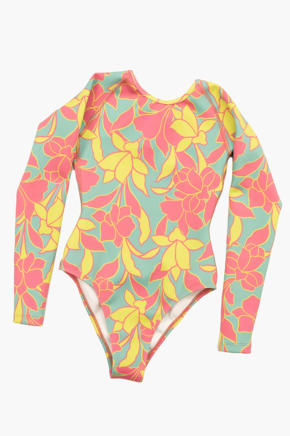 Lennon Long Sleeve Surf One Piece - Treasure Island 6 Lennon Long Sleeve Surf One Piece - Treasure Island - Image 4