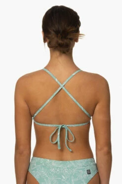Lily Bikini Top - Del Mar -JOLYN Sales Surf Tops Lily Print DelMar Back MiaClark 011623