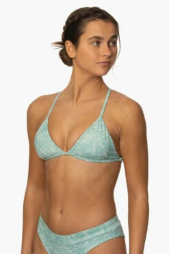 Lily Bikini Top - Del Mar -JOLYN Sales Surf Tops Lily Print DelMar SideFront MiaClark 011623