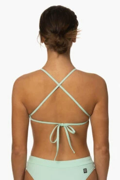 Lily Bikini Top - Segundo 8 Lily Bikini Top - Segundo -JOLYN Sales Surf Tops Lily Solid Segundo Back MiaClark 011623