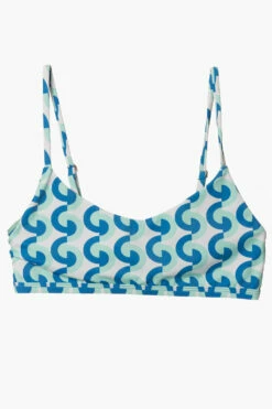 Mia Bikini Top - Dana Point -JOLYN Sales Surf Tops Mia Prints DanaPoint Flatlay Front Jocelyn 010423