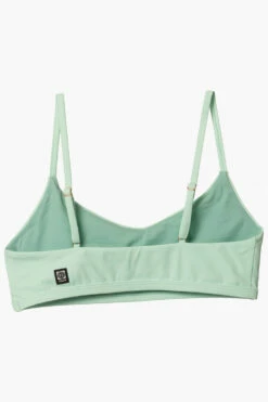 Mia Bikini Top - Segundo -JOLYN Sales Surf Tops Mia Solid Segundo Flatlay Back Jocelyn 010423