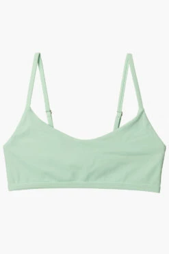 Mia Bikini Top - Segundo -JOLYN Sales Surf Tops Mia Solid Segundo Flatlay Front Jocelyn 010423