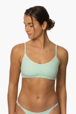 Mia Bikini Top - Segundo -JOLYN Sales Surf Tops Mia Solid Segundo Front MiaClark 011623