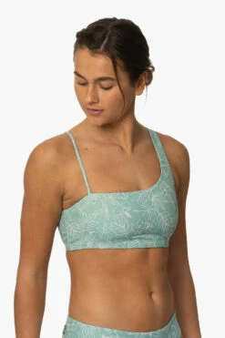 Willa Bikini Top - Del Mar -JOLYN Sales Surf Tops Willa Prints DelMar FrontSide MiaClark 011623