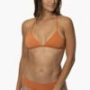 Andy Bikini Bottom - Tawny -JOLYN Sales Swim Bottoms Andy Solid Tawny Front KarolMartin 121322